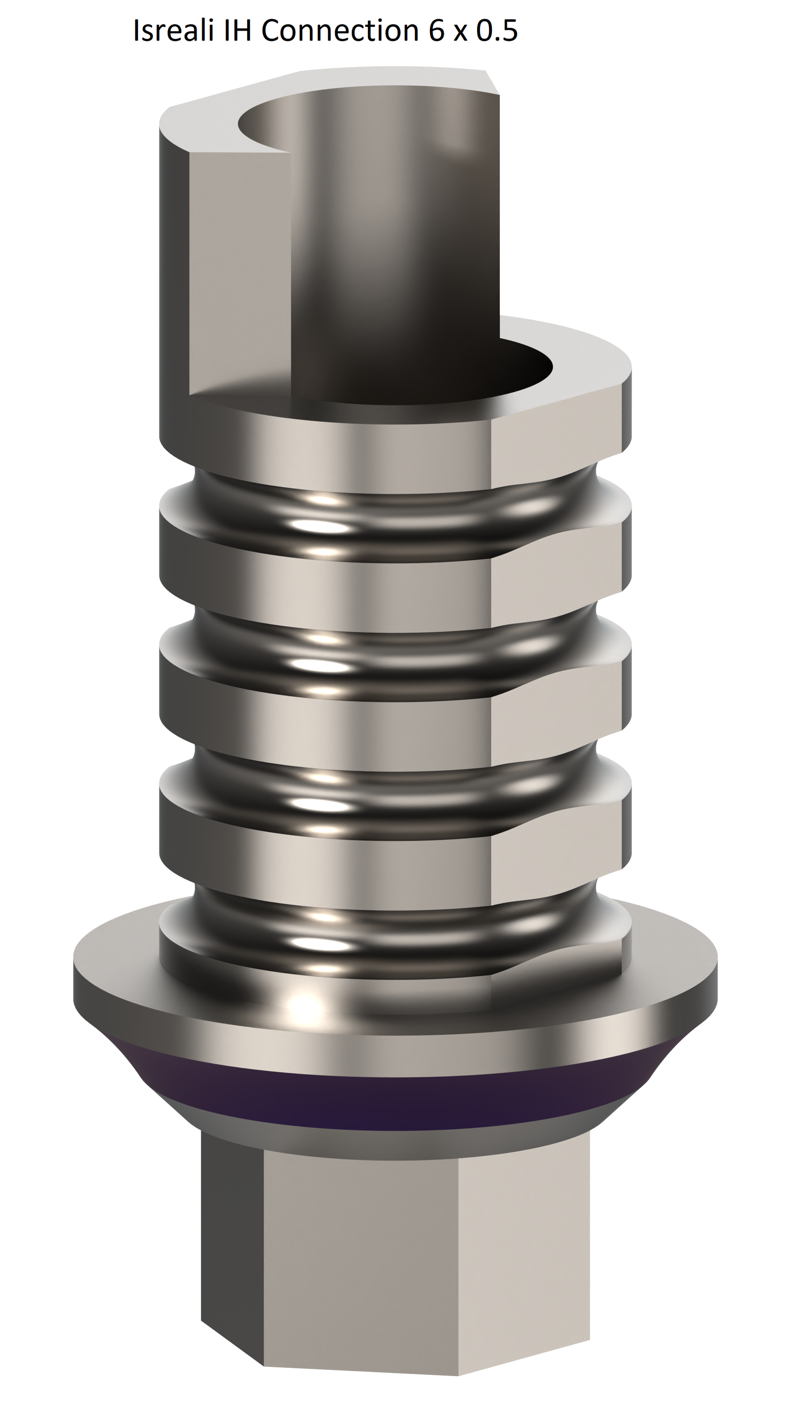 EZ 44 Ti Base Abutment- Israeli IH Connection