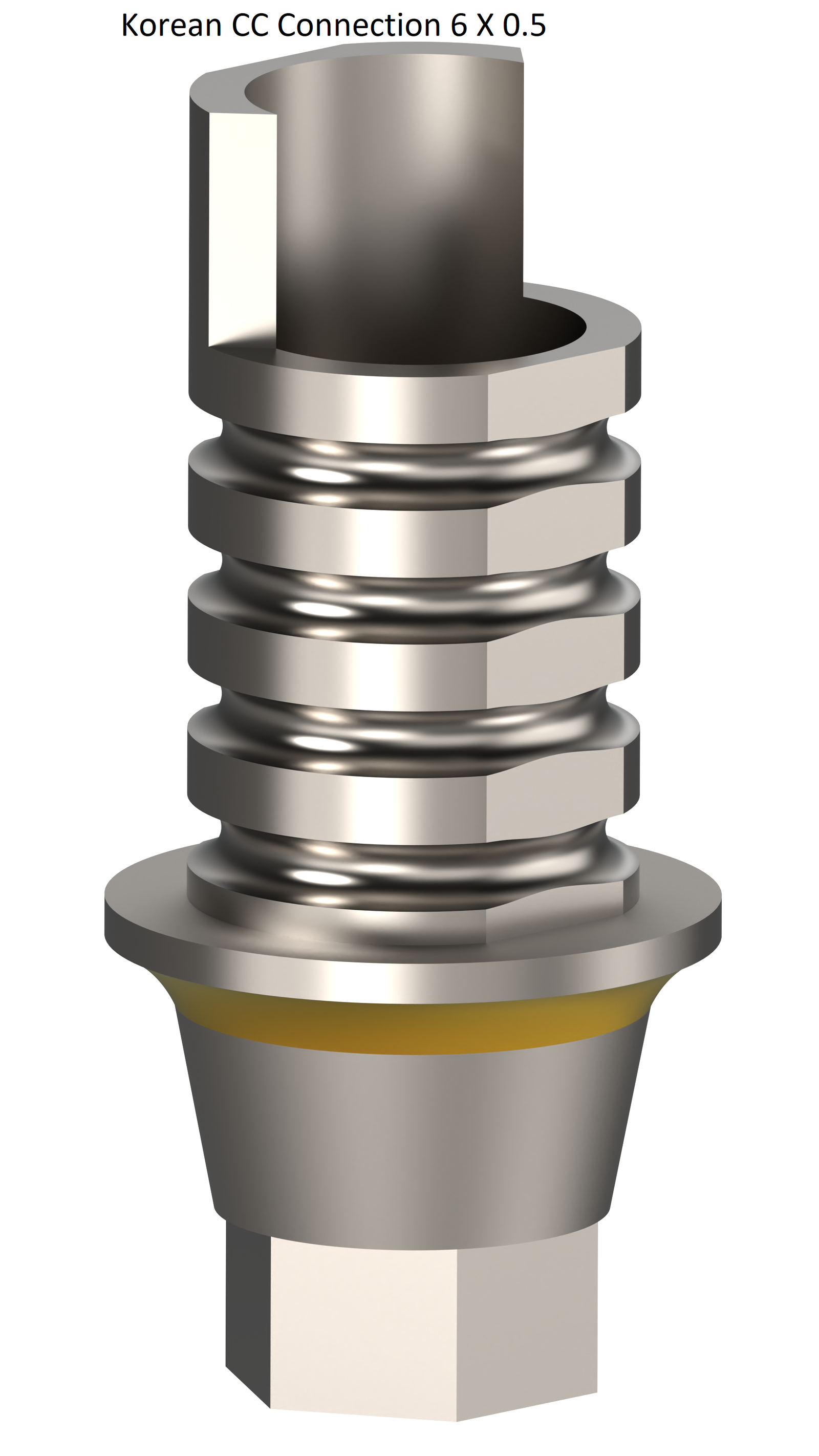 EZ 45 Ti Base Abutment- Korean CC Connection
